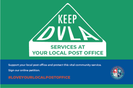 DVLA services to remain at the Post Office